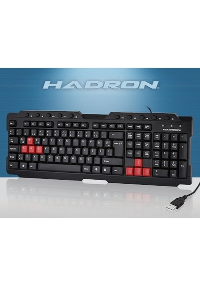 Hadron HD833 Usb Kablolu Gaming Türkçe Q Klavye Hadron HD833 Usb Kablolu Gaming Türkçe Q Klavye