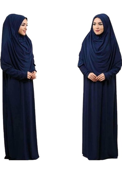 Pratik Tek Parça Namaz Elbisesi Renk Seçenekli