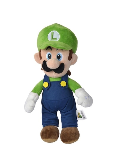 Super Mario Luigi Peluş Figür 30 Cm Yeşil
