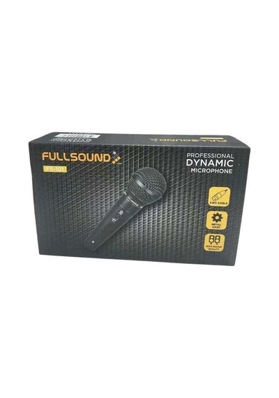 Fullsound Fs-101 Kablolu Metal Gövdeli El Tipi Mikrofon 5metre Kablolu