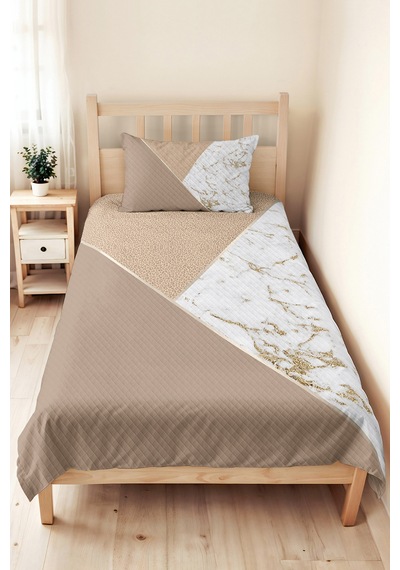 Modern Mermer Vizon Tek Kişilik Pike Takımı - Geometrik Bej Beyaz 160x220 Cm Kapitone Yatak Örtüsü Mahmur İpek Dinginliği Modern Mermer Vizon Tek Kişilik Pike Takımı - Geometrik Bej Beyaz 160x220 Cm Kapitone Yatak Örtüsü Mahmur İpek Dinginliği
