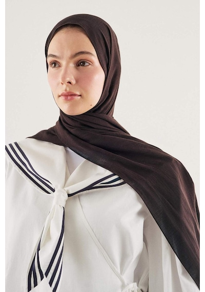 Defacto Fresh Scarfs X Defacto Premium Acı Kahve Keten Şal I1758ax26smbn66 Kahve-bn66