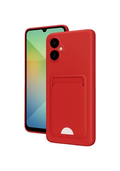Samsung Galaxy A06 Kılıf Kelvin Kartvizitli Silikon