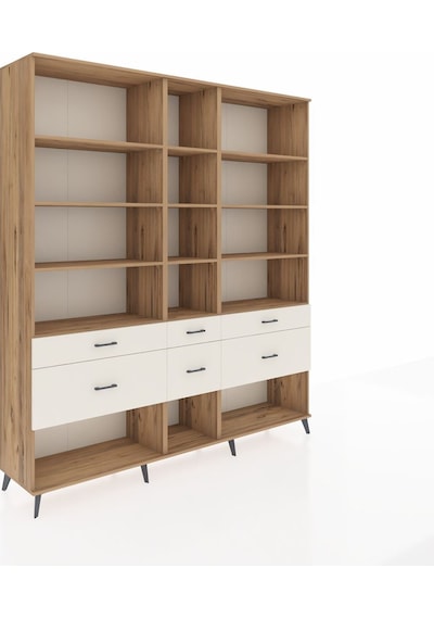 Hyperion Dolap 12 Raflı 6 Çekmeceli 220x44x243 Çam-çam/aytaşı Atlas Çam/aytası Hyperion Dolap 12 Raflı 6 Çekmeceli 220x44x243 Çam-çam/aytaşı Atlas Çam/aytası