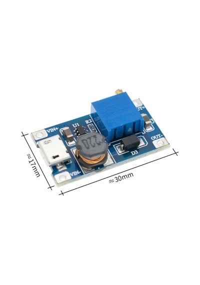 Mt3608 2a Dc-dc Güç Modülü Micro Usb Çıkışlı