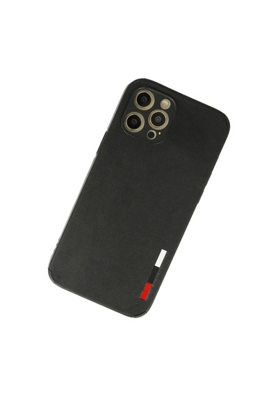 Mepa Newface iPhone Uyumlu 12 Pro Max Kılıf Loop Deri Silikon - Siyah Najmaddin standart