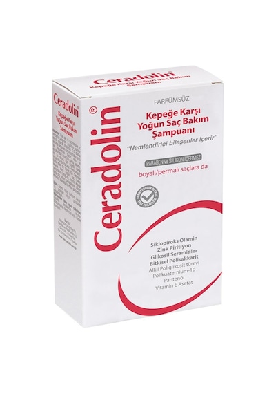 Ceradolin Kepeğe Karşı Yoğun Saç Bakım Şampuanı 300 ML