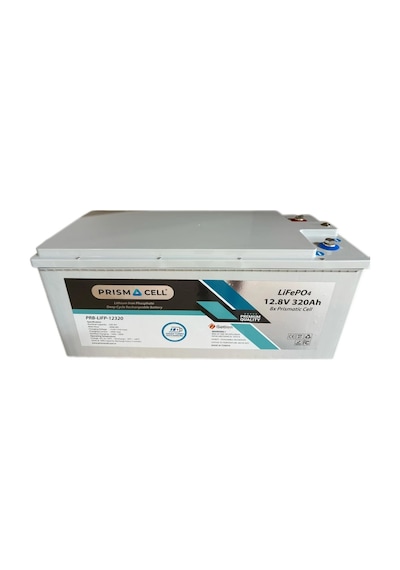 Lifepo4 Akü 320ah 12.8 Volt Bluetooth Smart Bms Karavan, Marin, Solar Akü