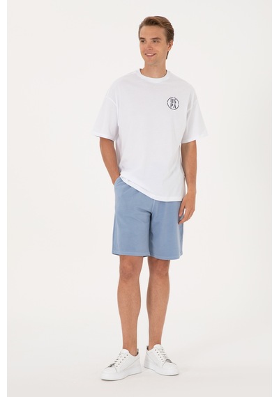 U.s. Polo Assn. Erkek Mavi Şort Örme 50298037-vr036 Mavi
