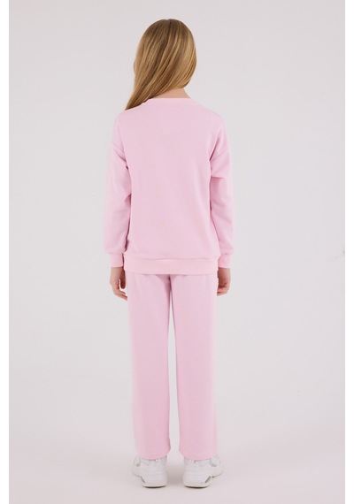 U.S. Polo Assn. Kız Çocuk Pembe Eşofman Takımı Us2307-c-v1 Pembe