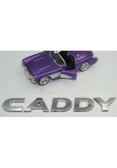 Volkswagen Caddy Bagaj Krom Abs 3M 3D Yazı Logo Amblem