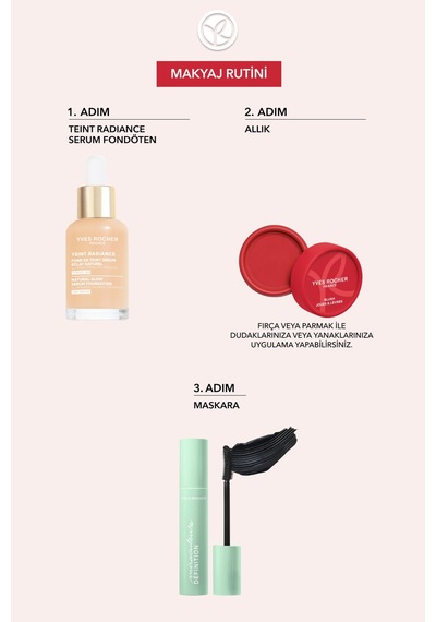 Yves Rocher Krem Allık - Lip And Cheek 2 Si 1 Arada 20.frambuaz Pembe - E Vitamini 20 Frambuaz Pembe