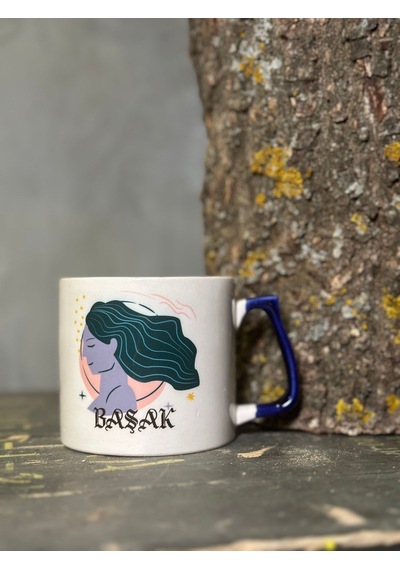 Kadim Başak Burcu Tasarım Kupa