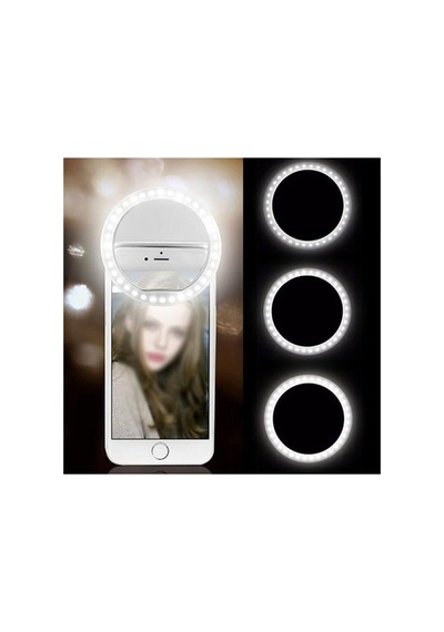 Sabitleyiciler Tripod Selfie Işık Telefon Işığı 3 Kademeli 36 Led Işık Selfie Led Işık Siyah Çok Renkli