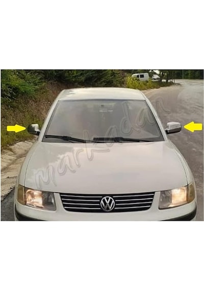 Db Chrome Vw Passat 3b Krom Ayna Kapağı 1997 - 2004 2 Parça Abs Kro