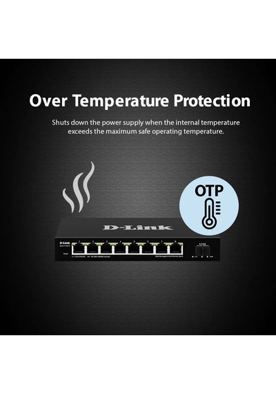 D-lınk Dms-f109ts 8+1 Port 10g Sfp+ Yönetimsiz Swıtch
