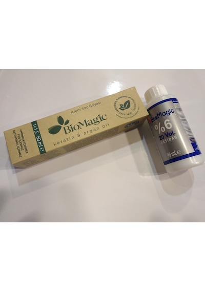 Biomagic Organik Sertifikalı Saç Boyası 60 Ml+Oksidan 90 Ml (329789424)