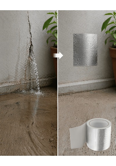 96mm Geniş Tamir Bandı 2 Metre Çatı Boru Balkon Sızdırmaz Onarım