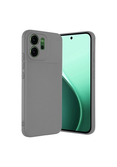 Oppo Reno 14 Auto Focus Karbon Kapak - Gri 0.2M-Çok Renkli