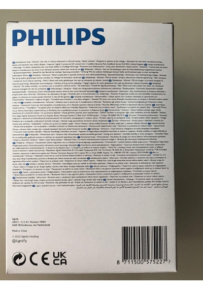 Philips 150w E27 İnfrared Şefaf Isı Veren Lamba