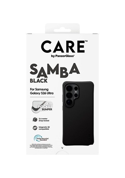 Care By Panzerglass Samba Qi Samsung Uyumlu Galaxy S26 Ultra Siyah Kılıf