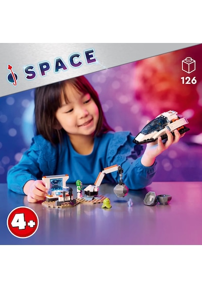 LEGO® City Uzay Gemisi ve Asteroit Keşfi 60429 4+ Yaratıcı Oyuncak Yapım Seti - 126 Parça
