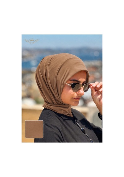 Aldaıyr Çıtçıtlı Hijap Bone Çok Renkli