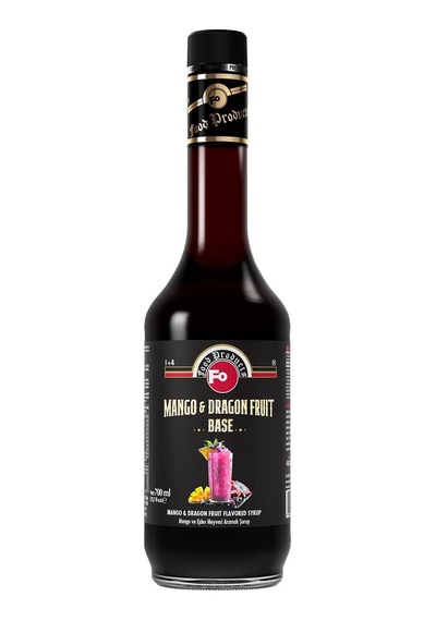 Fo Mango Ve Ejder Meyvesi Aromalı Baz Şurup 700 ML