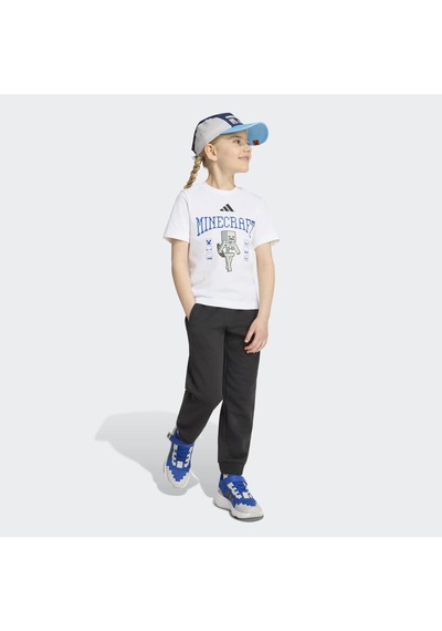 Adidas Minecraft Çocuk Beyaz Tişört Kh3196