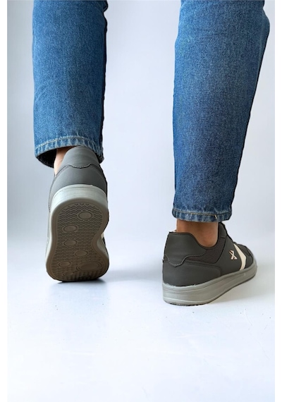 Erkek Günlük Sneaker Rahat Spor Ayakkabı Füme-Fume Füme