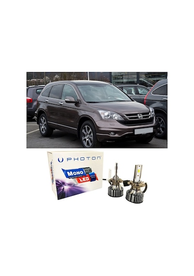 Honda Cr-v Kısa Far Ampulü H1 Mono Yeni Seri Beyaz 2006-2011