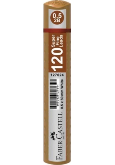 Faber-castell Grip Min 0.5 2b 60 MM 120'li Altın Tüp 5090127685000
