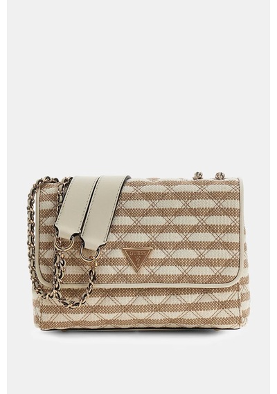 Guess Giully Iı Kadın Omuz Çantası Hwag9673200 Bej