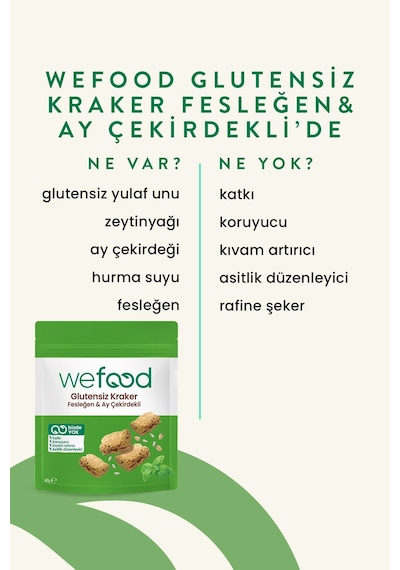 Fesleğenli Kraker 40 Gr 3'lü 40 G