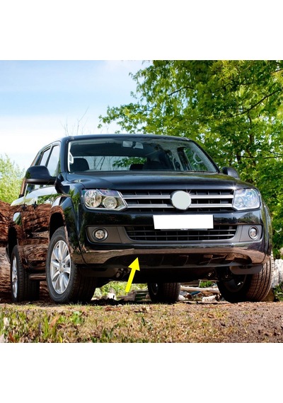 Vw Amarok 2010-12 Ön Tampon Sağ Alt Çeki Demiri Kapağı 2h7807155