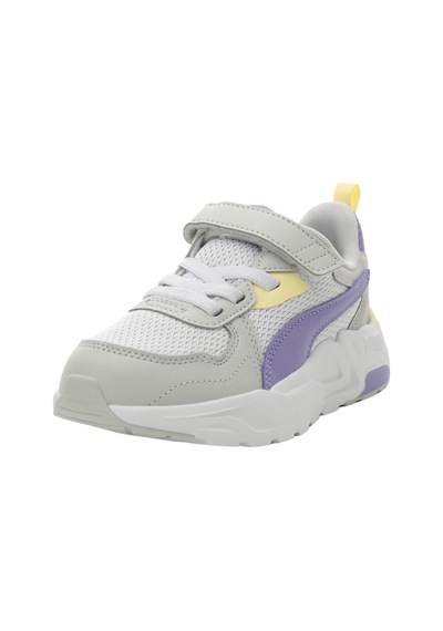 391480-18 Puma Trinity Lite Ac+ Ps Pristine- White- Çocuk Spor Ayakkabı Beyaz 391480-18 Beyaz Mor