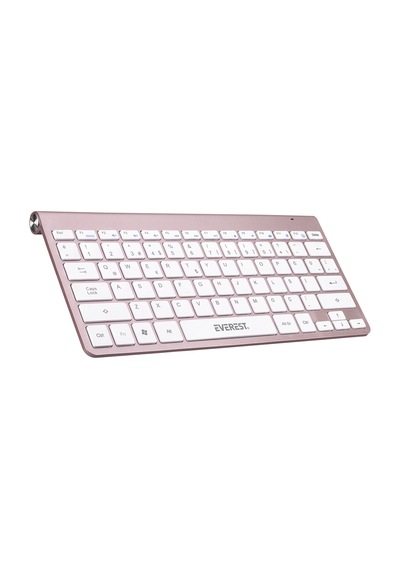 Everest KB-BT72 Elite Rose Gold Ultra Ince Kablosuz Q Klavye + Mouse Set Everest KB-BT72 Elite Rose Gold Ultra Ince Kablosuz Q Klavye + Mouse Set