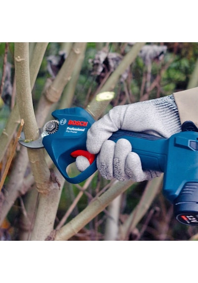 Bosch Pro Pruner 12 V 2 Ah Çift Akülü Dal Budama Makası +  Bosch Taşıma Çantası