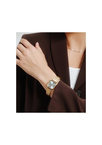 Kare Retro Çelik Kadın Kol Saati Genç Kol Saatleri Gold - 630470983 Rose Gold