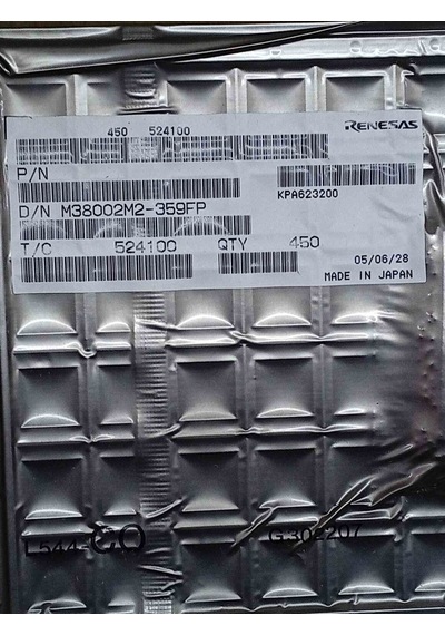 M38002m2-359fp Renesas Entegreler 2 Adet
