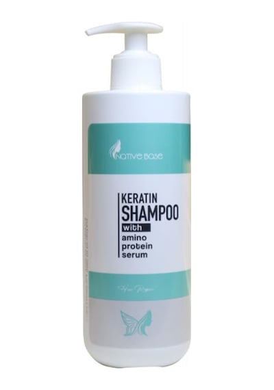 Native Base Aşırı Yıpranmış Saçlar için Keratin Şampuan 500 ML