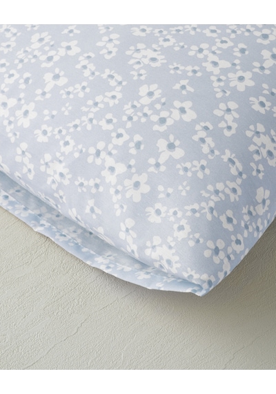 English Home Dulcie Kolay Ütülenir 2'li Yastık Kılıfı 50x70 Cm Mavi