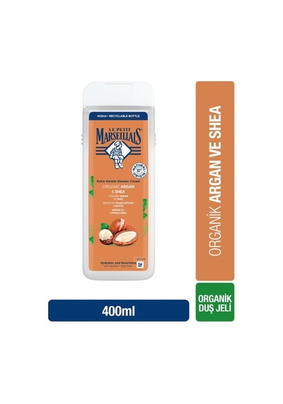 Lpm Organik Argan Ve Shea 400ml Duş Jeli Ahududu