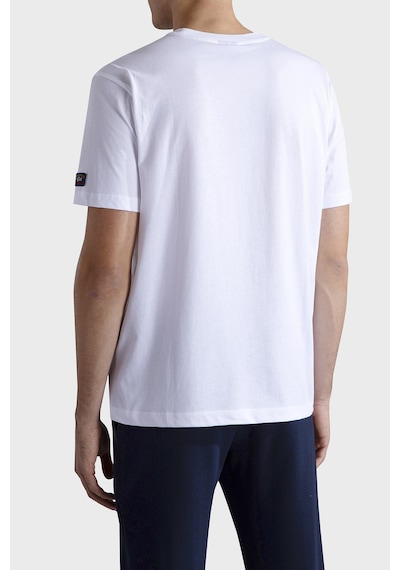 Paul & Shark Erkek T Shirt 23411198 010 Beyaz Beyaz
