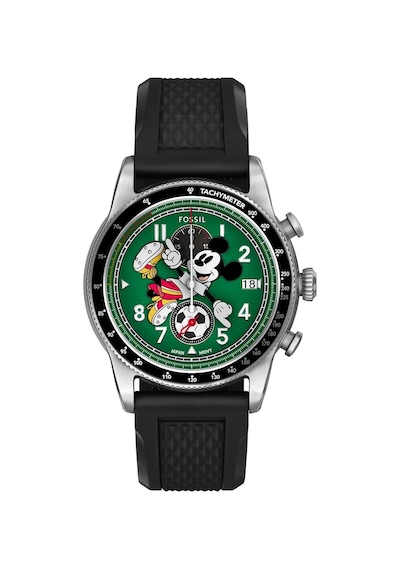 Fossil Fle1203 Disney X Fossil Limited-edition Mickey Mouse Soccer Erkek Kol Saati Metalik Gri
