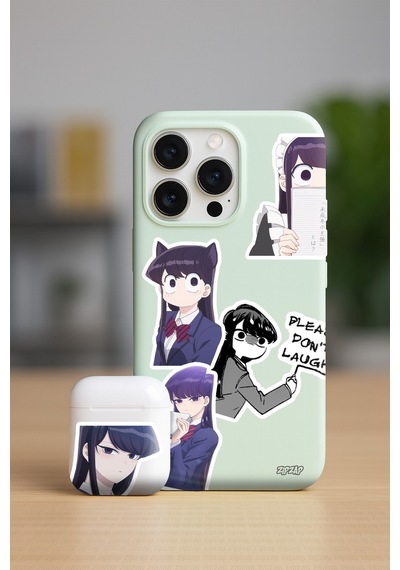 Komi Can't Communicate Komi San Anime Sticker Paketi 23 Adet Çok Renkli