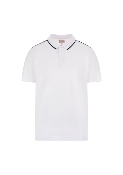 Quattro Erkek Polo T-shirt Beyaz
