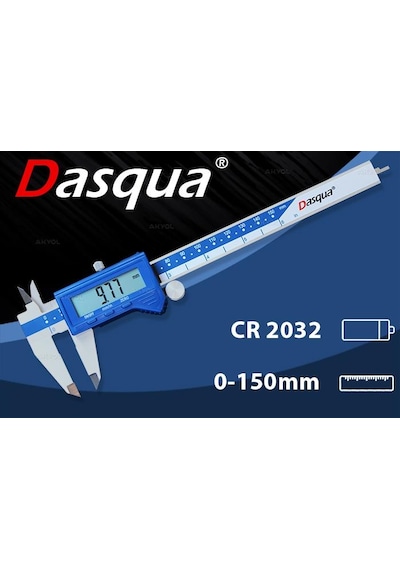 Dasqua 150Mm Dijital Kumpas 0.01Mm/0.0005"