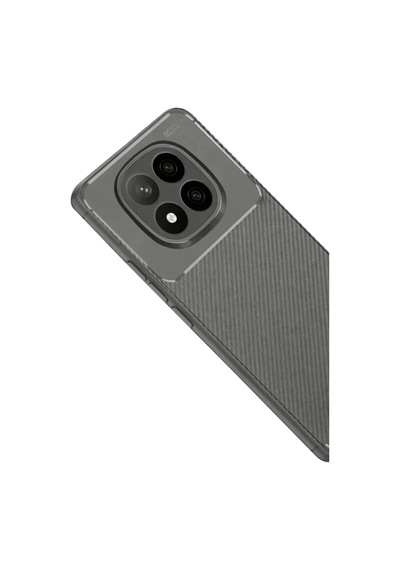 Newface Xiaomi Redmi Note 14 Pro Plus Kılıf Auto Focus Karbon Kapak - Gri