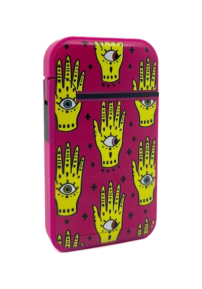Zengaz Cool Tasarım Jet Alev Çakmak - God's Eye Pembe
